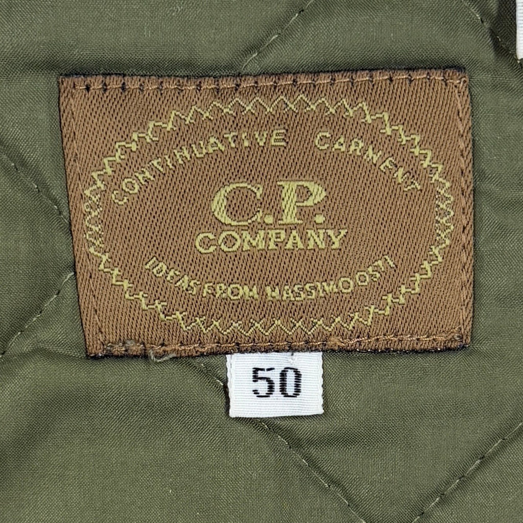 C.P. Company Ideas From Massimo Osti 80's Vintage Qilted Gilet — detail