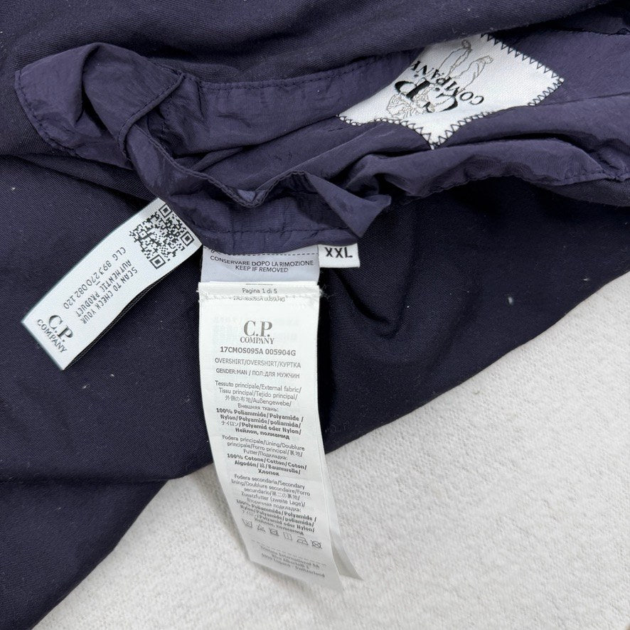 C.P. Company AW24 Chrome-R Overshirt Lens — detail