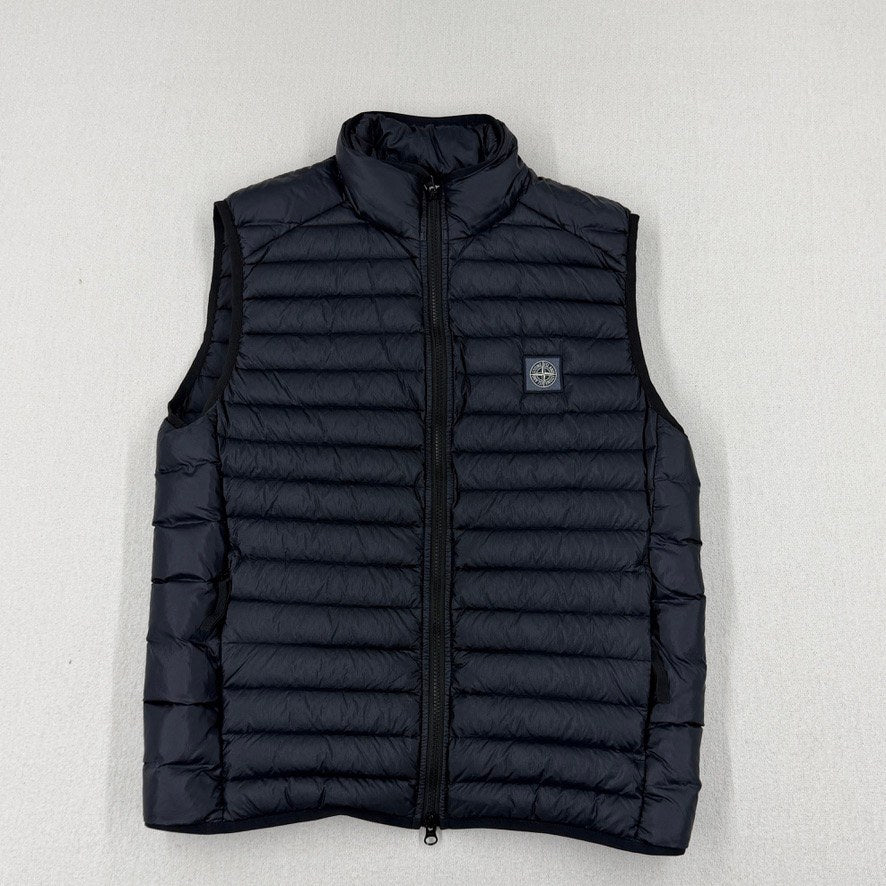 Stone Island Loom Woven Chambers R-Nylon Down-TC Vest — front
