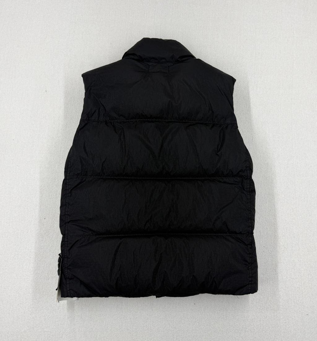 Stone Island AW24 Garment Dyed Crinkle Reps R-NY Down Vest — back