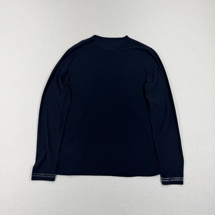 Stone Island SS20 Stellina Cotton Knit Longsleeve — detail
