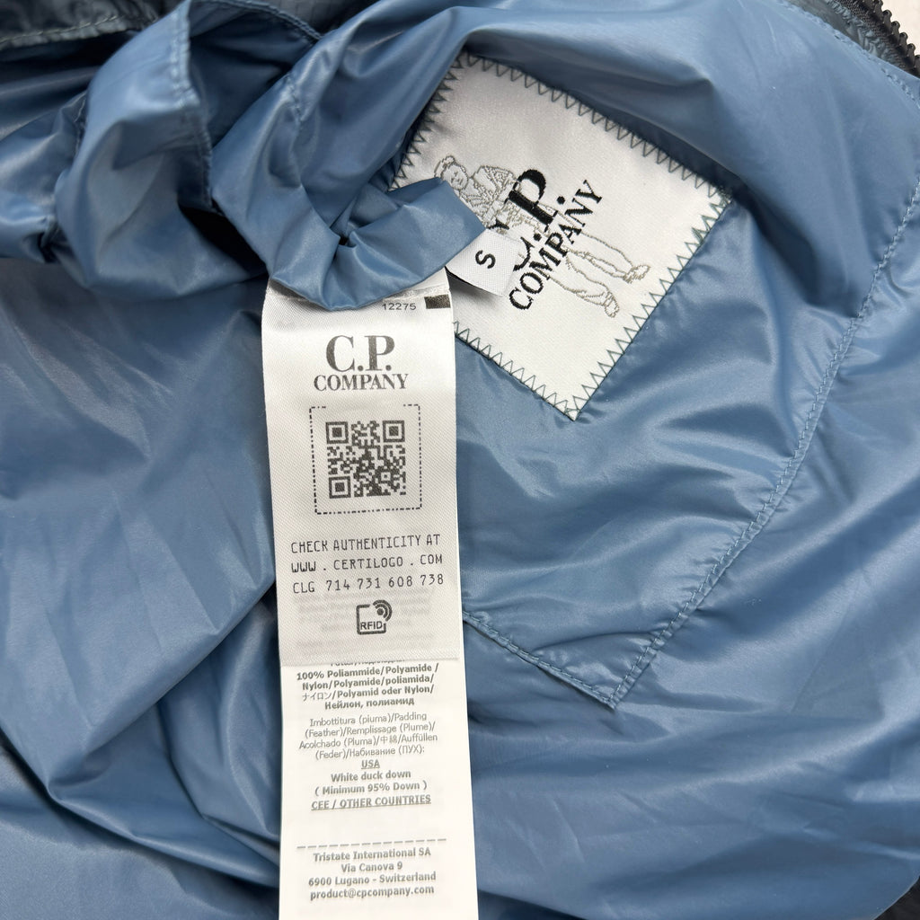 C.P. Company AW26 D.D. Shell Hooded Down Puffer Jacket — detail
