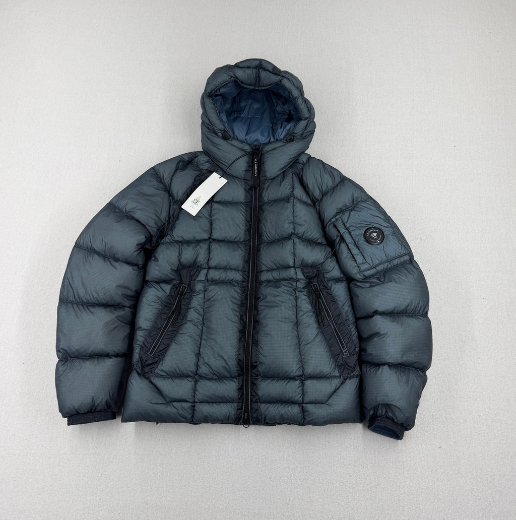 C.P. Company AW26 D.D. Shell Hooded Down Puffer Jacket — front