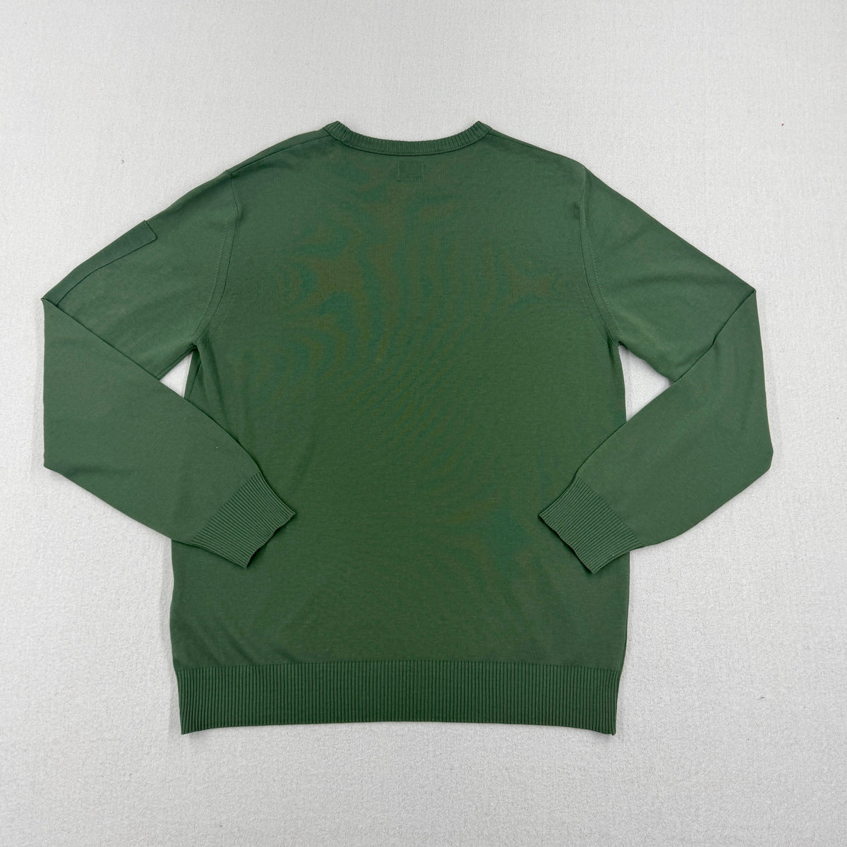 C.P. Company Cotton Crepe Crewneck Knit — detail