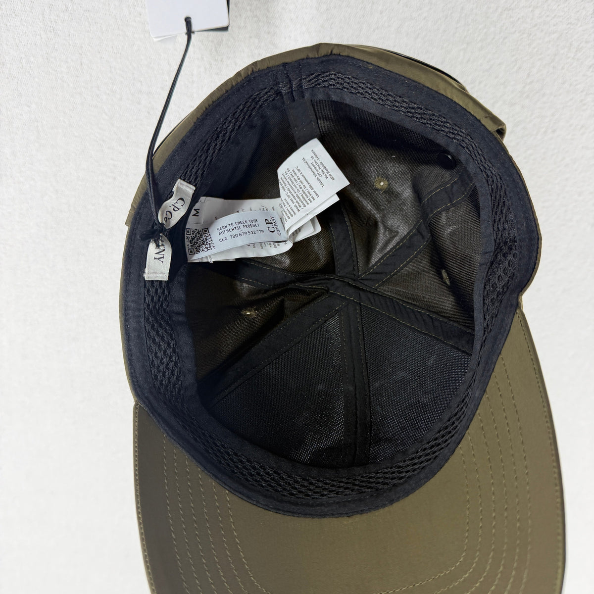C.P. Company Chrome-R Goggle Cap — detail