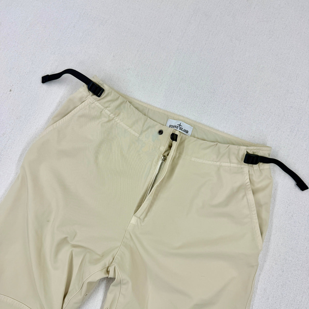 Stone Island Stellina Technical Soft Shell Trousers — detail