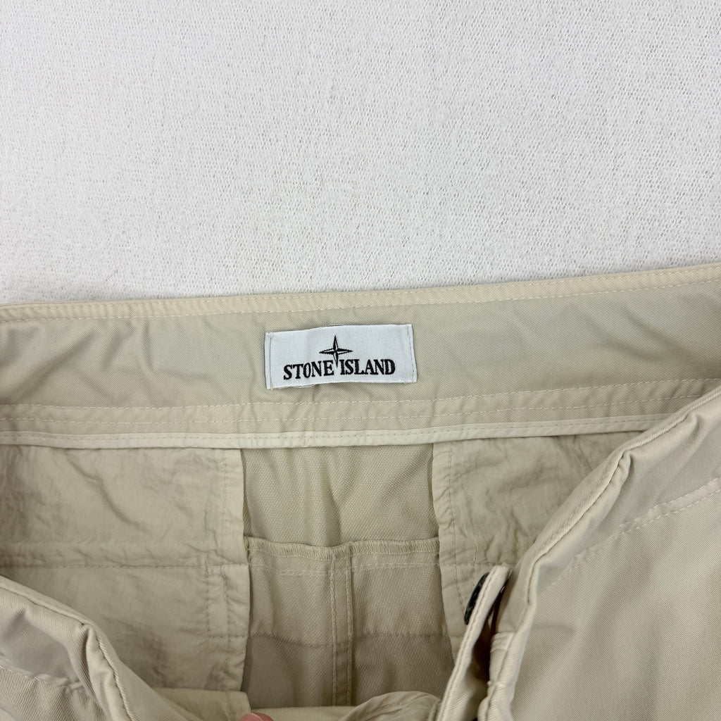 Stone Island Stellina Technical Soft Shell Trousers — detail