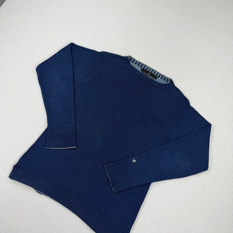 Stone Island SS03 Cotton Knit Crewneck — detail