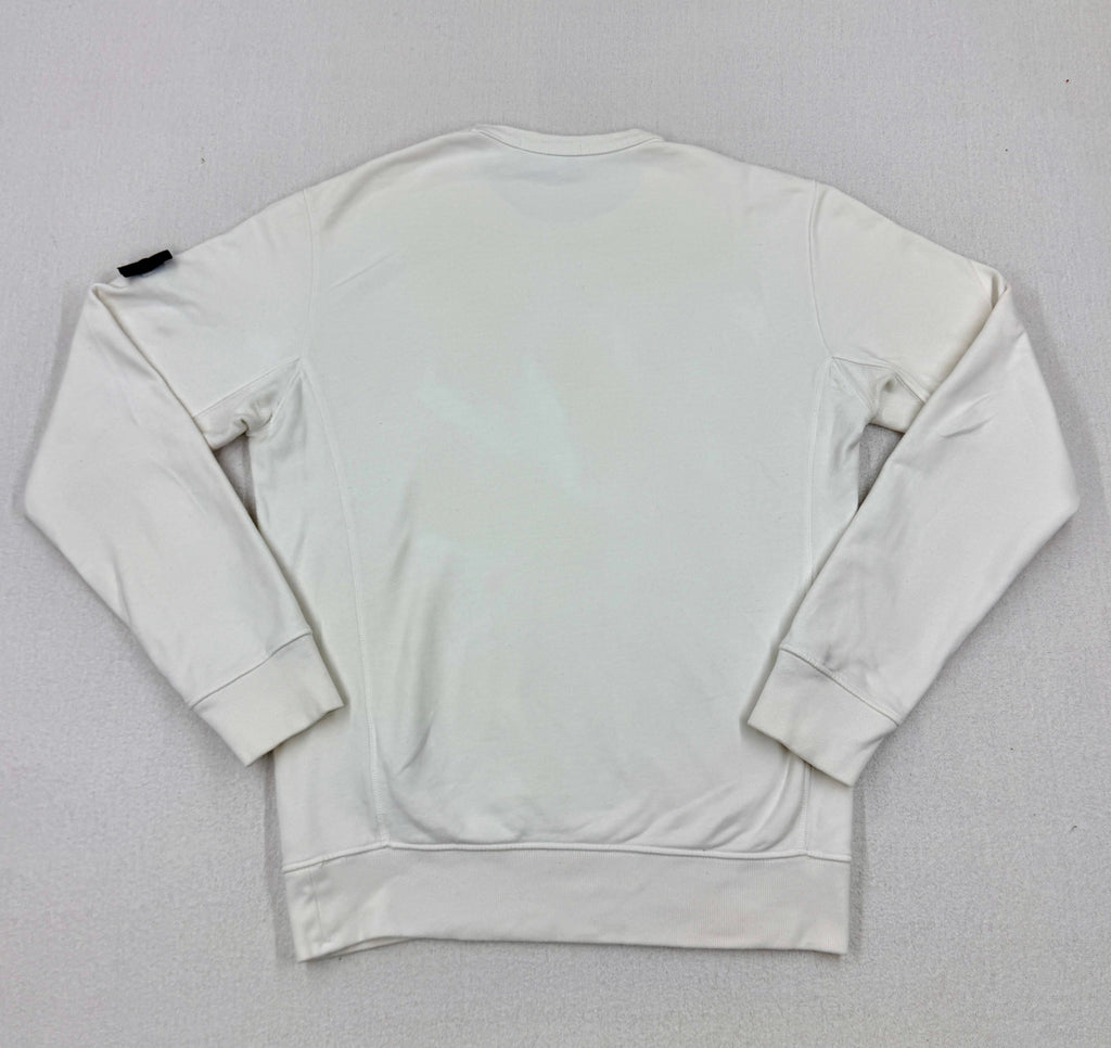 Stone Island AW19 Brushed Cotton Fleece Crewneck Sweatshirt — detail