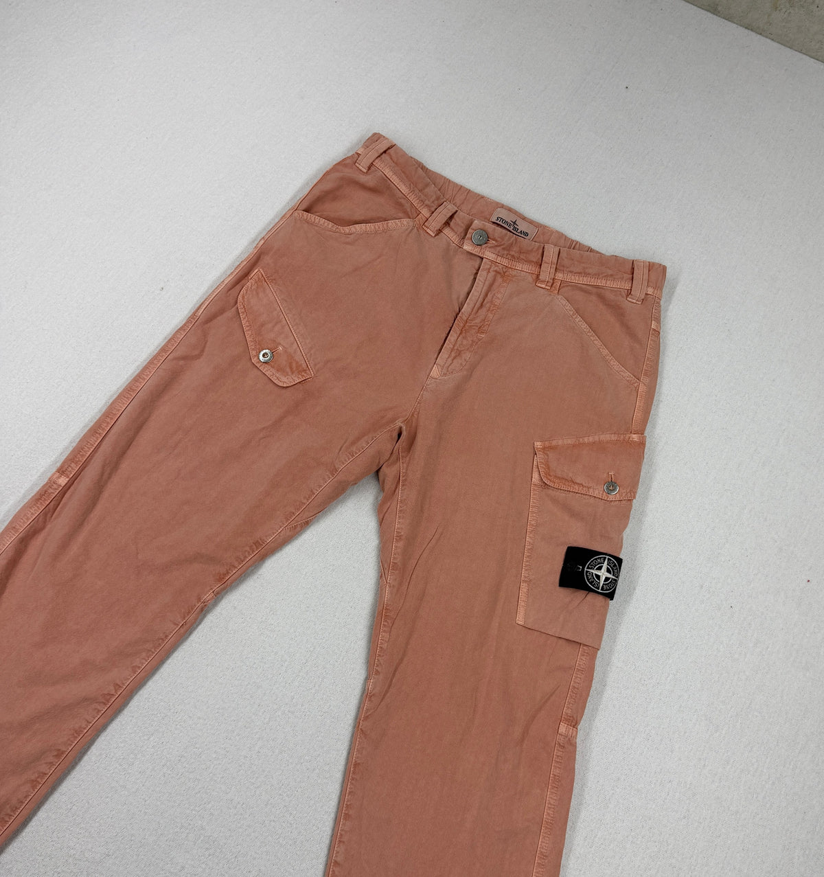 Stone Island Closed Loop Project Cargo Trousers Type RE — detail
