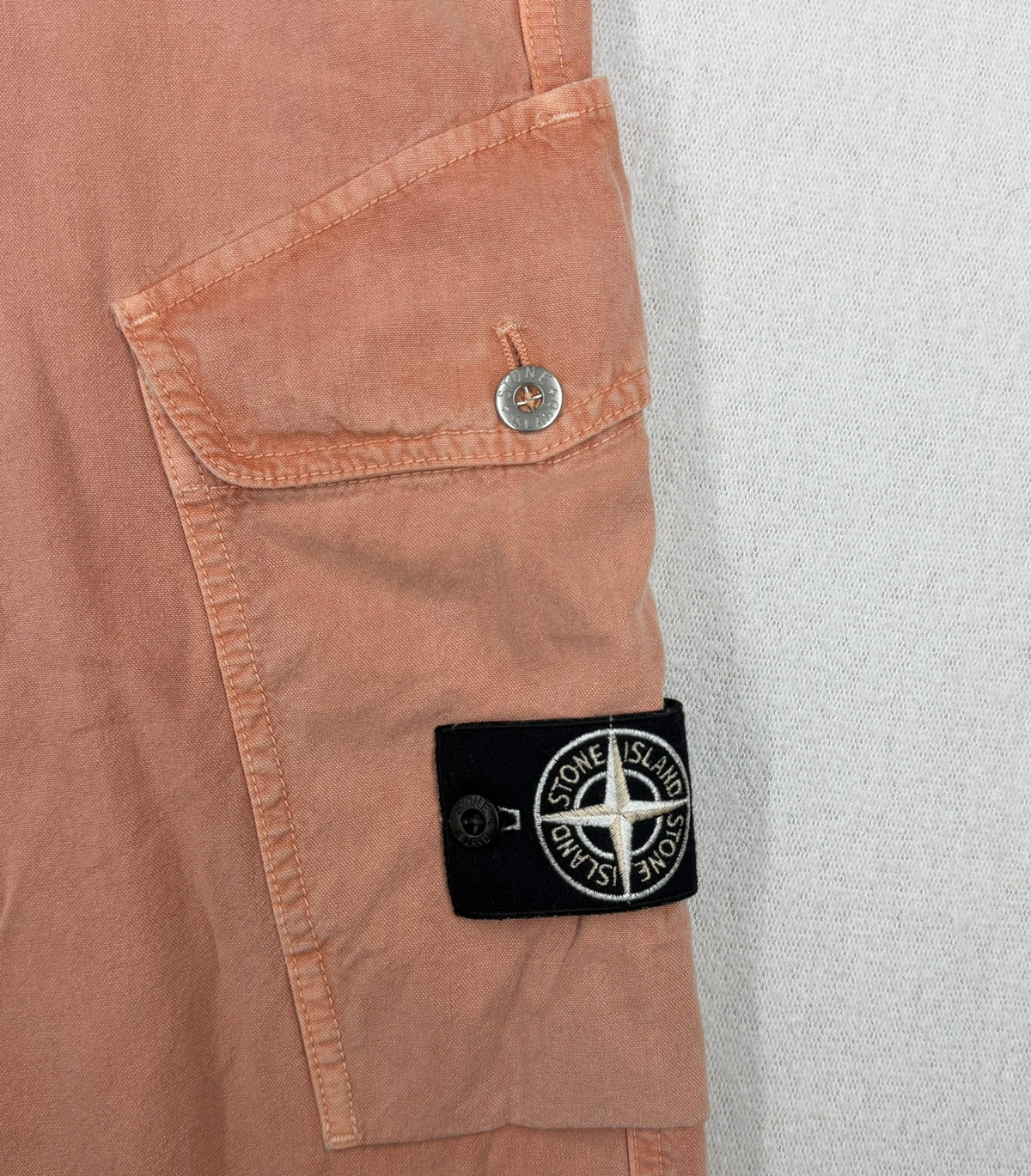 Stone Island Closed Loop Project Cargo Trousers Type RE — detail
