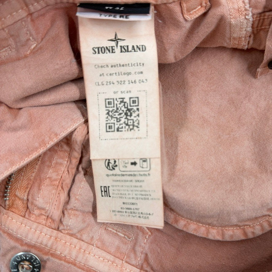 Stone Island Closed Loop Project Cargo Trousers Type RE — detail