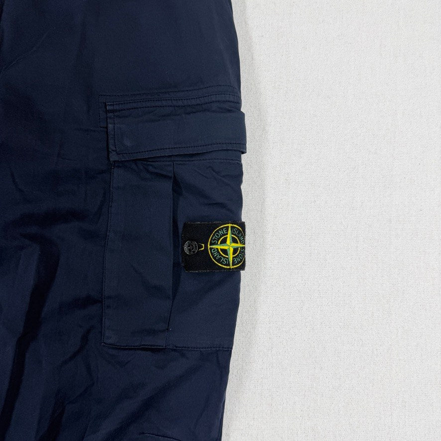 Stone Island AW17 Cotton Wool Cargo Pants Type RE-T — detail
