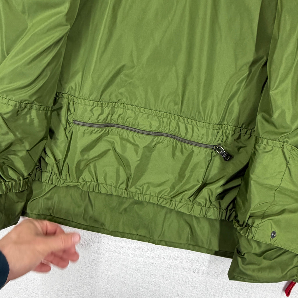 Prada Vintage Linea Rossa Padded Nylon Jacket — detail