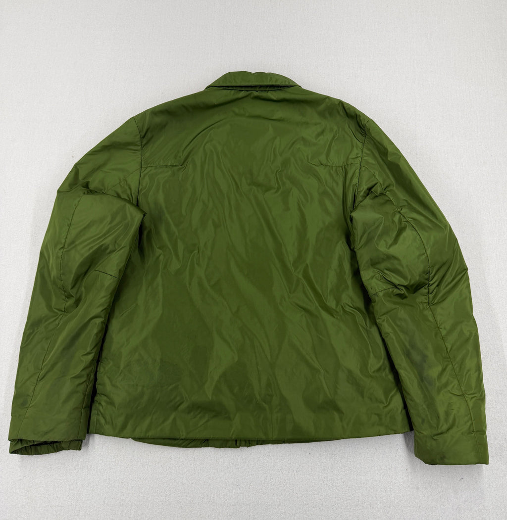 Prada Vintage Linea Rossa Padded Nylon Jacket — detail