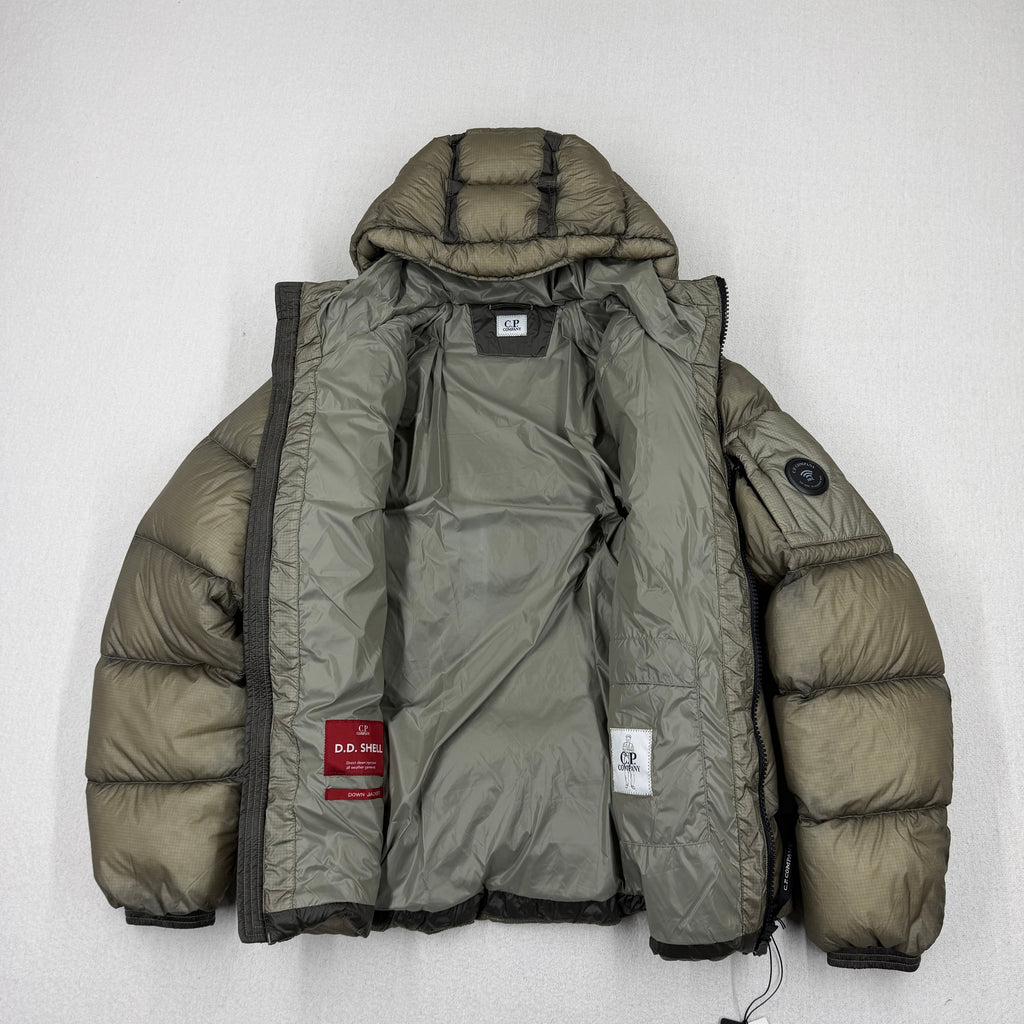 C.P. Company AW26 D.D. Shell Hooded Down Jacket — detail
