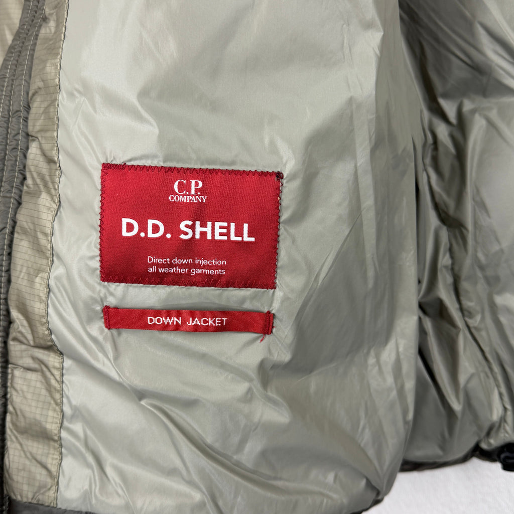 C.P. Company AW26 D.D. Shell Hooded Down Puffer Jacket — detail