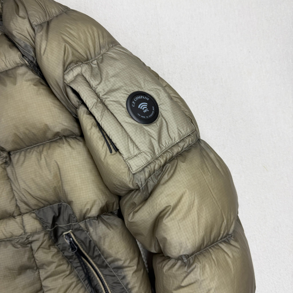 C.P. Company AW26 D.D. Shell Hooded Down Jacket — detail