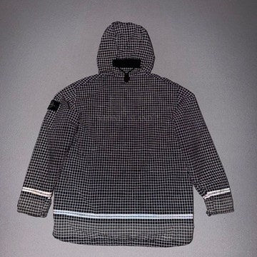 Stone Island AW20 Reflective Ripstop Chiné with PrimaLoft Insulation Jacket Smock — detail