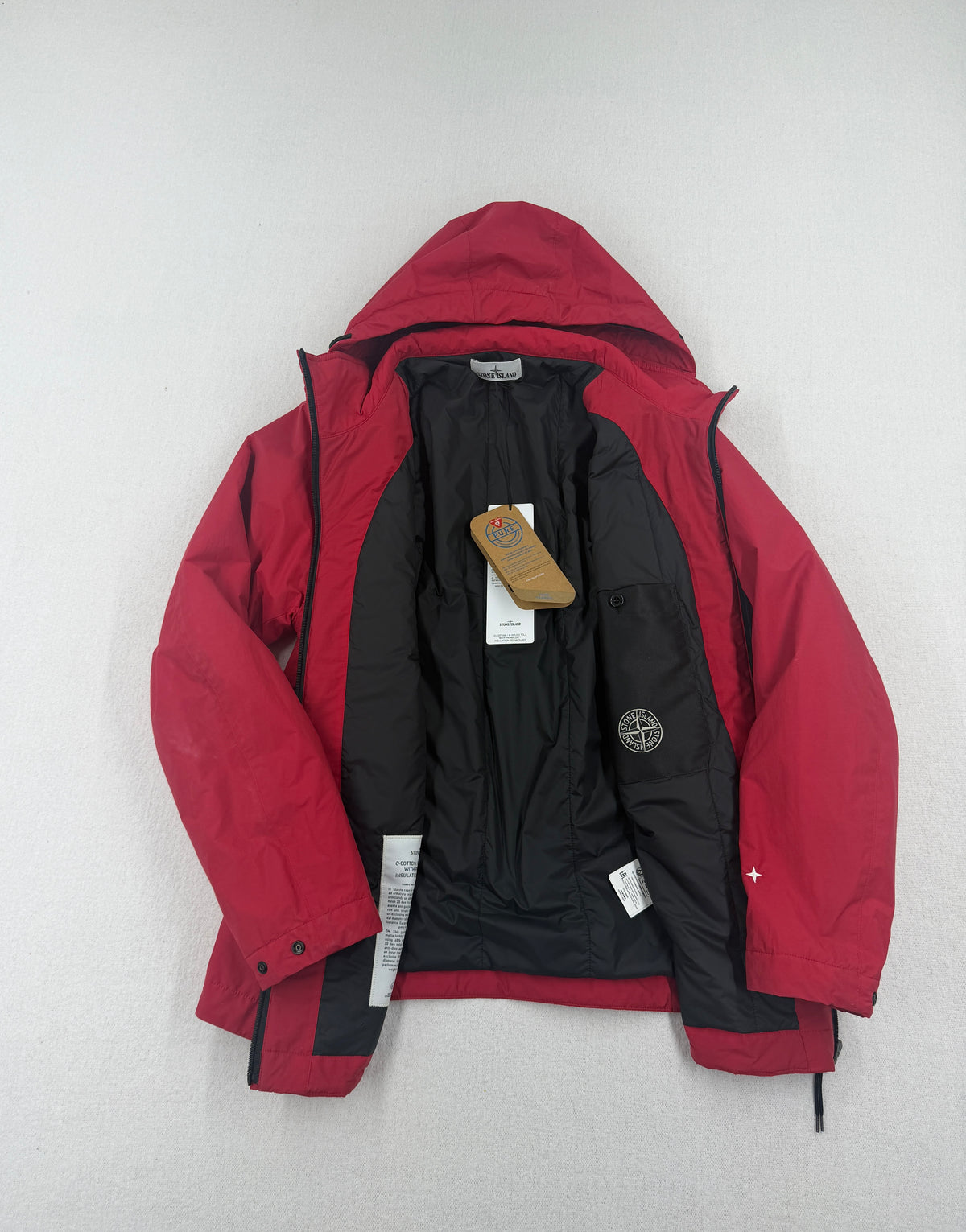 Stone Island AW22 Stellina Cotton Nylon Tela Primaloft Jacket - Medium