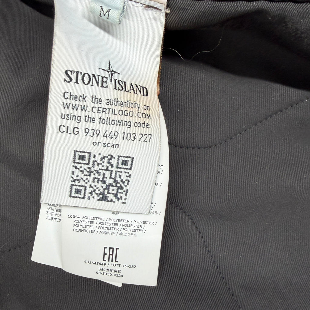 Stone Island David-TC M-65 Field Jacket — label art certilogo