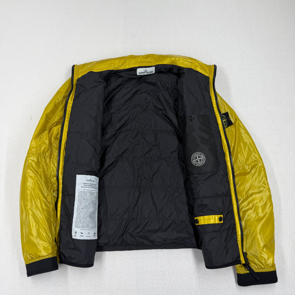 Primaloft quilted interior with Stone Island compass print