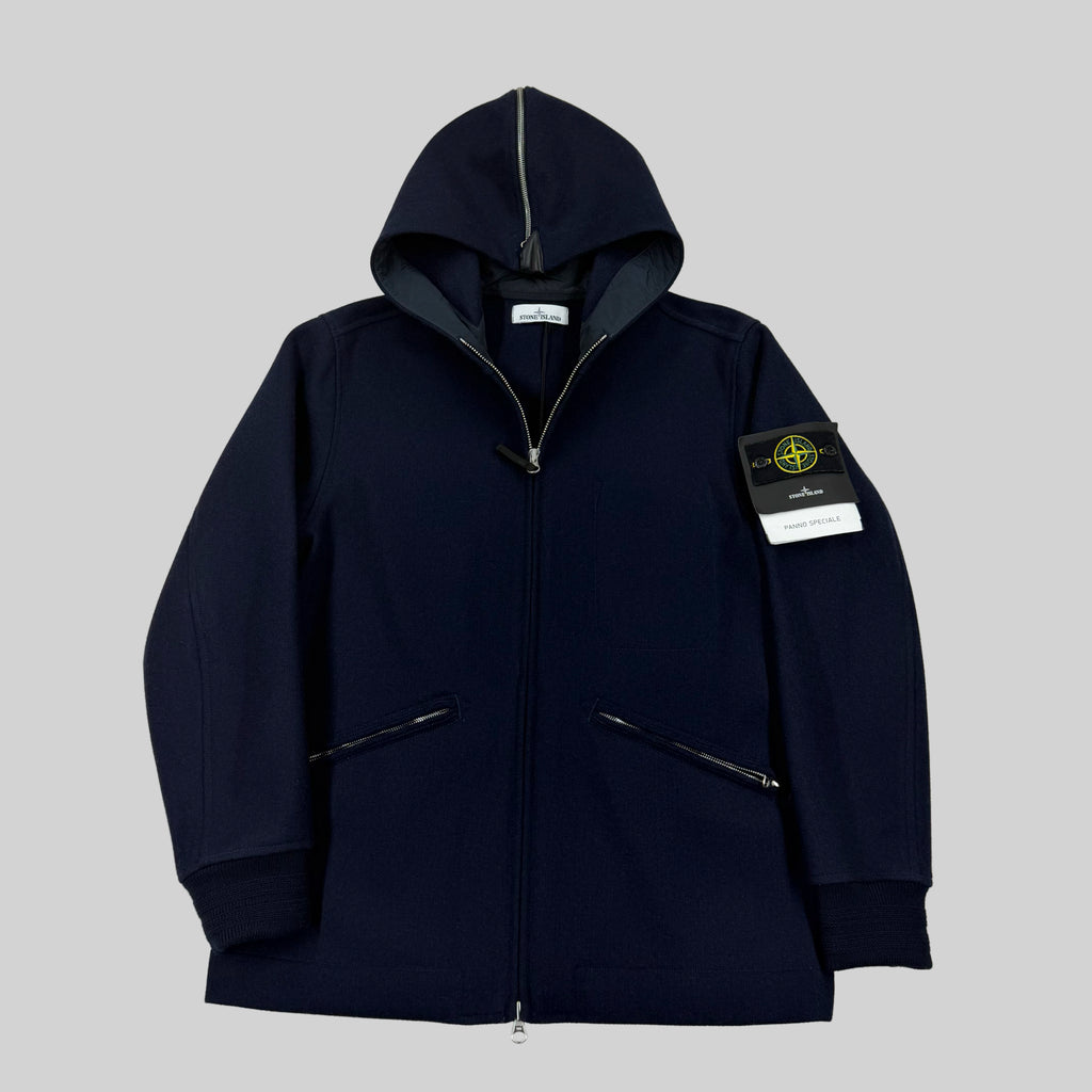 Stone Island Wool Jacket Electric Panno Speciale - Large