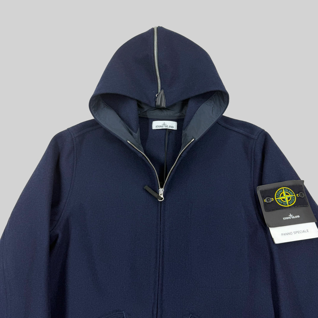 Stone Island Wool Jacket Electric Panno Speciale - Large