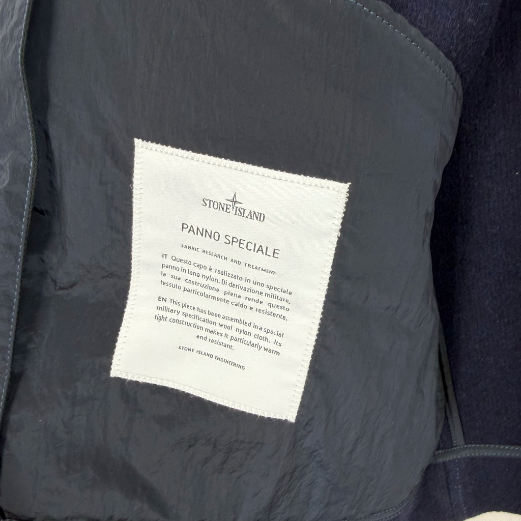 Stone Island Wool Jacket Electric Panno Speciale - Large