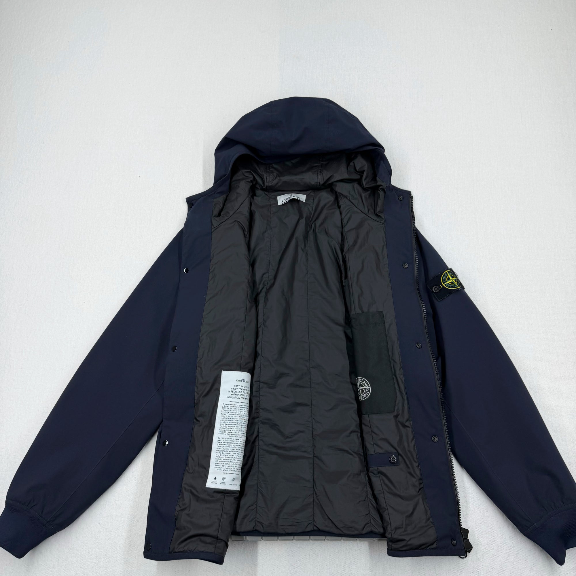 Stone Island Jacket Soft Shell R eDye Primaloft - Large