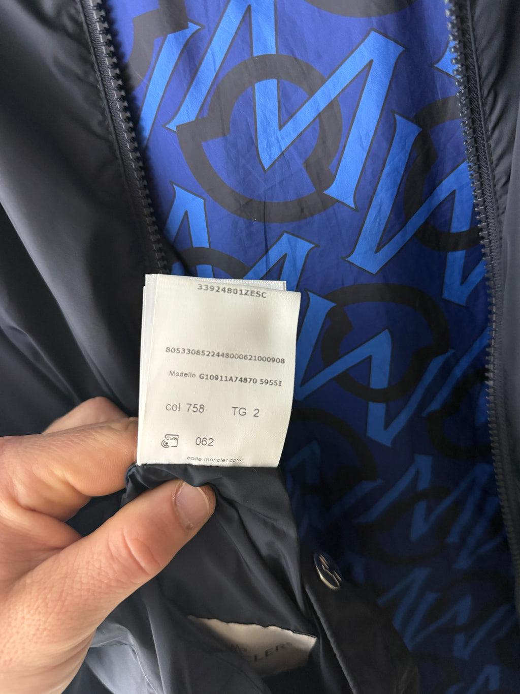 Moncler Artic I-Shock Reversible Jacket - 2 (Medium)