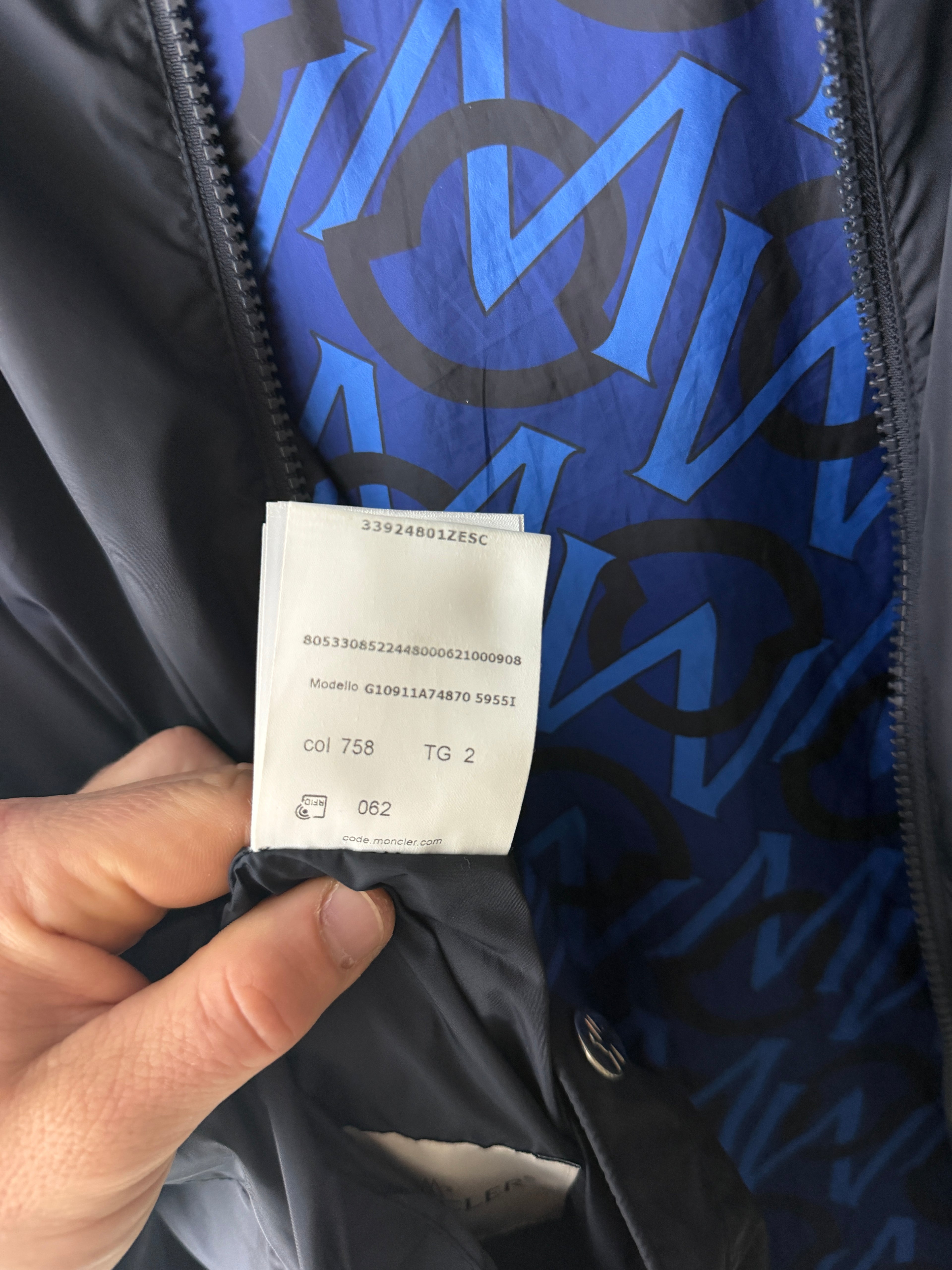 Moncler Artic I-Shock Reversible Jacket - 2 (Medium)