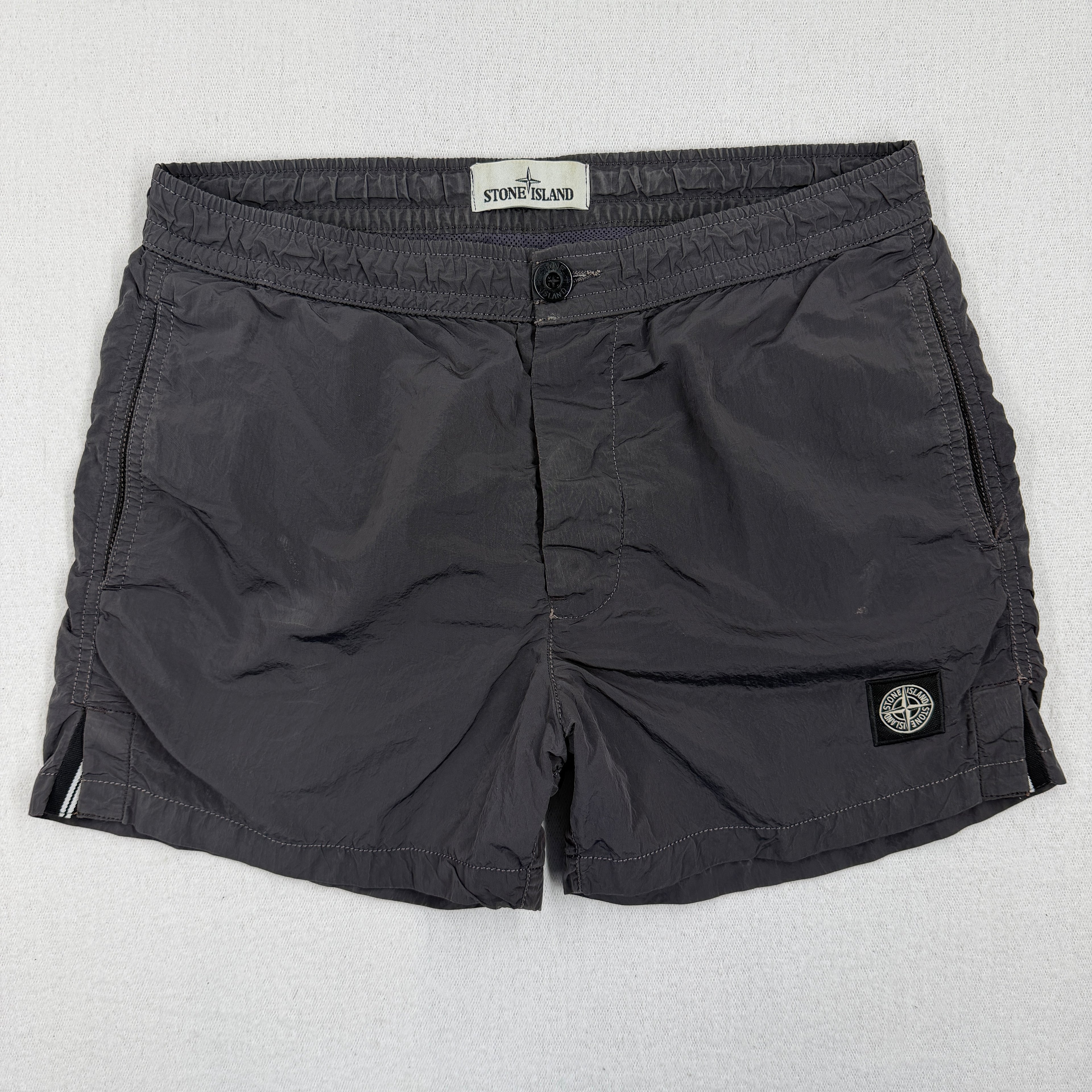 Stone Island Nylon Metal Swim Shorts  - Medium