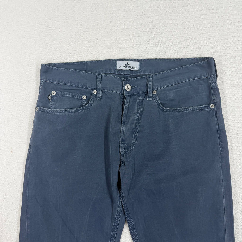 Stone Island Light Blue Denim Jeans - W32 | L34