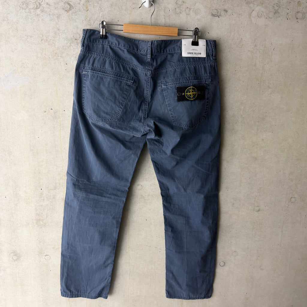 Stone Island Light Blue Denim Jeans - W32 | L34