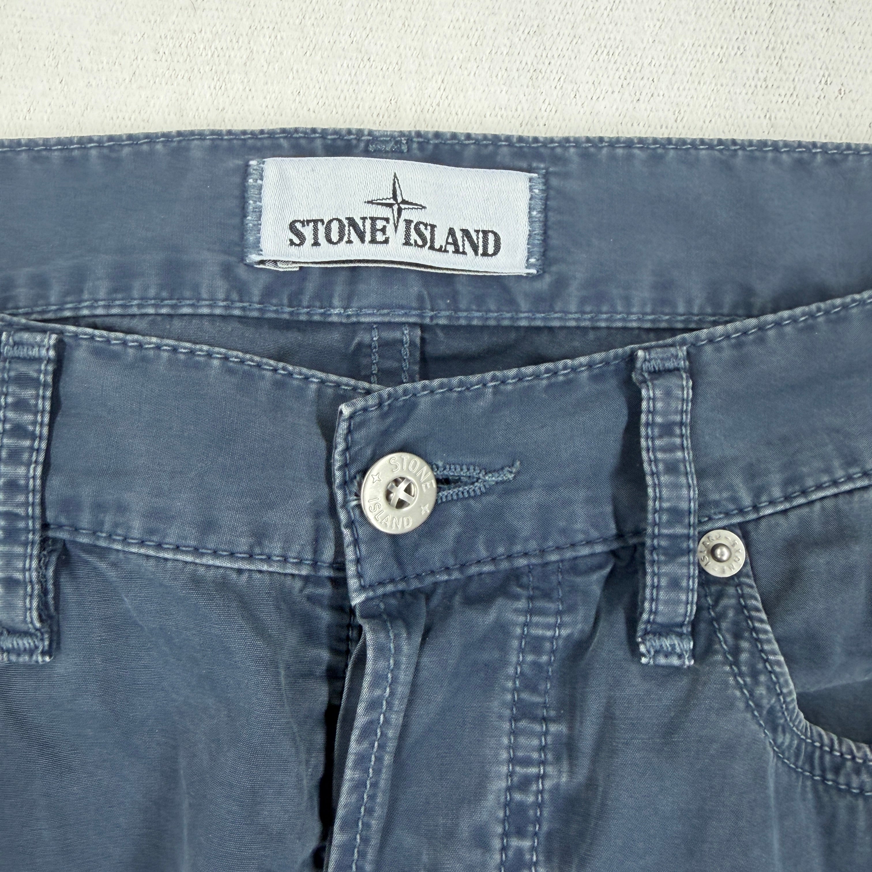 Stone Island Light Blue Denim Jeans - W32 | L34