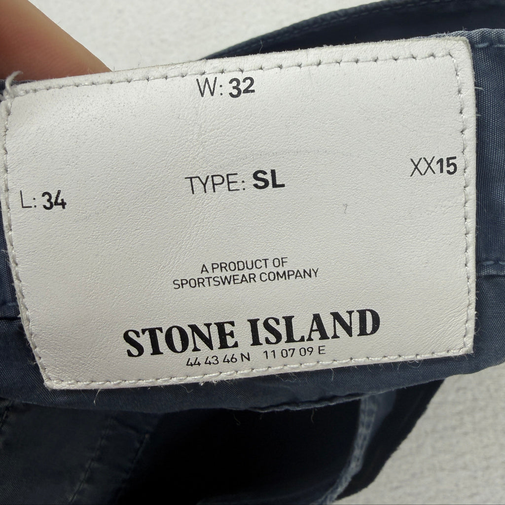 Stone Island Light Blue Denim Jeans - W32 | L34