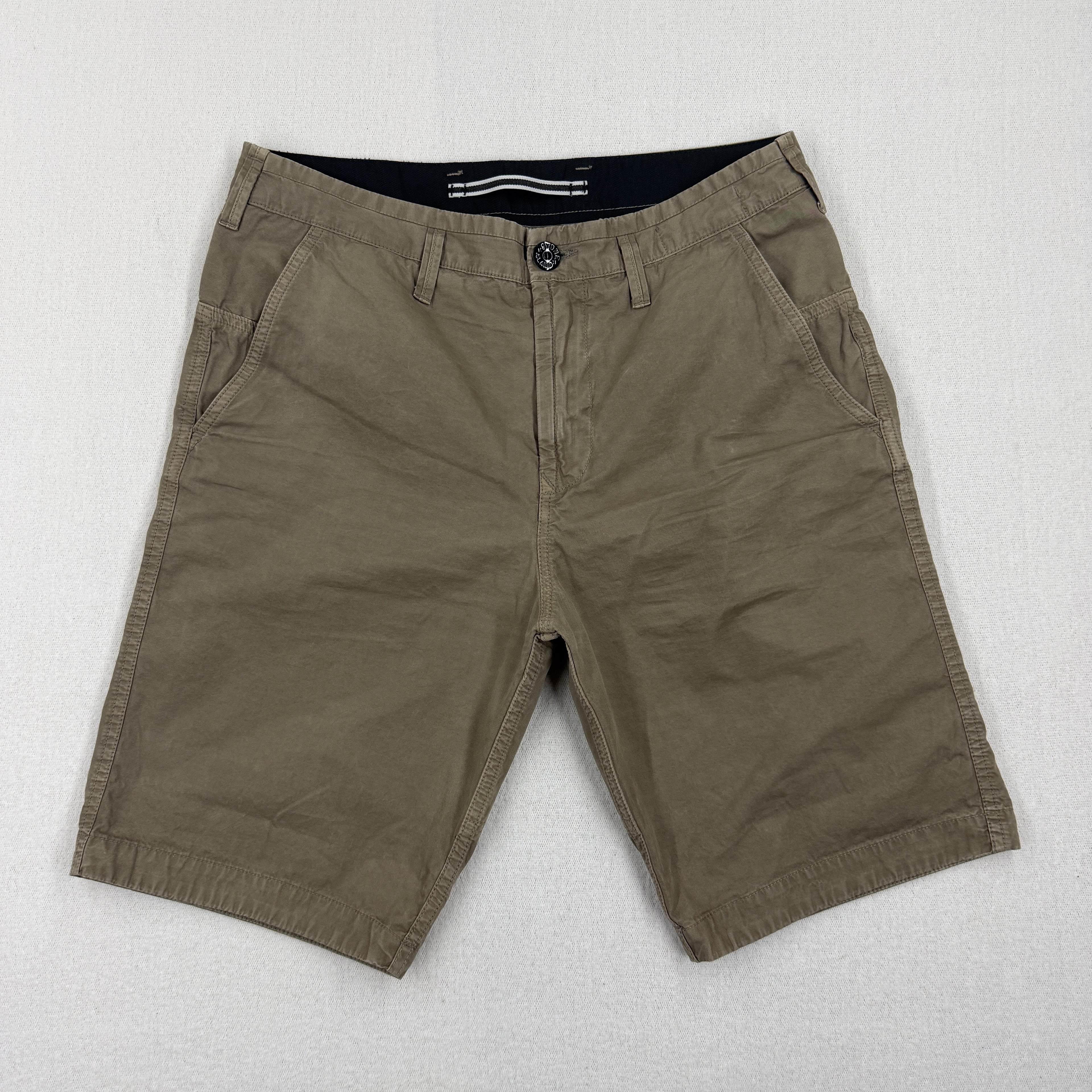 Stone Island Cotton Bermuda Shorts - W30