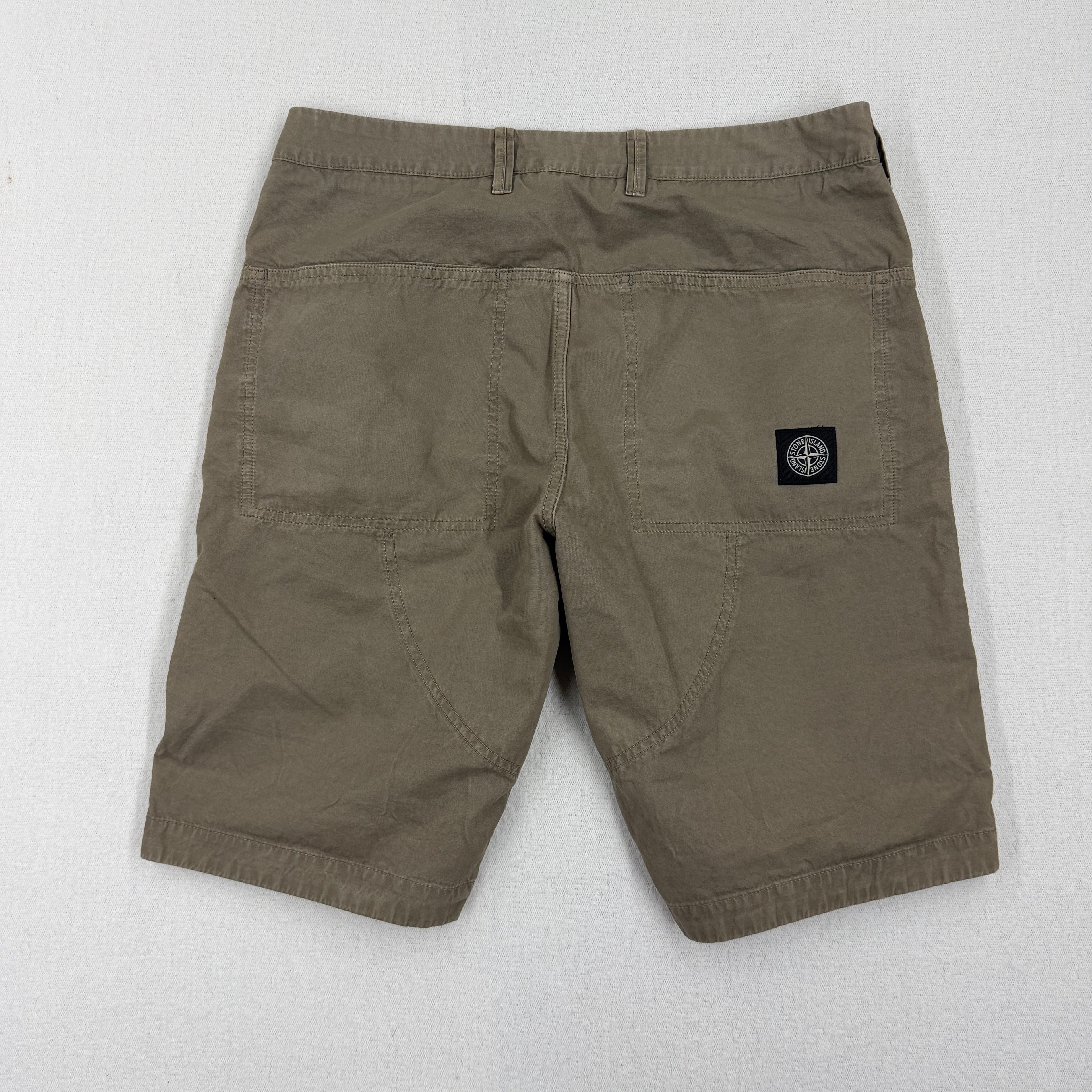 Stone Island Cotton Bermuda Shorts - W30