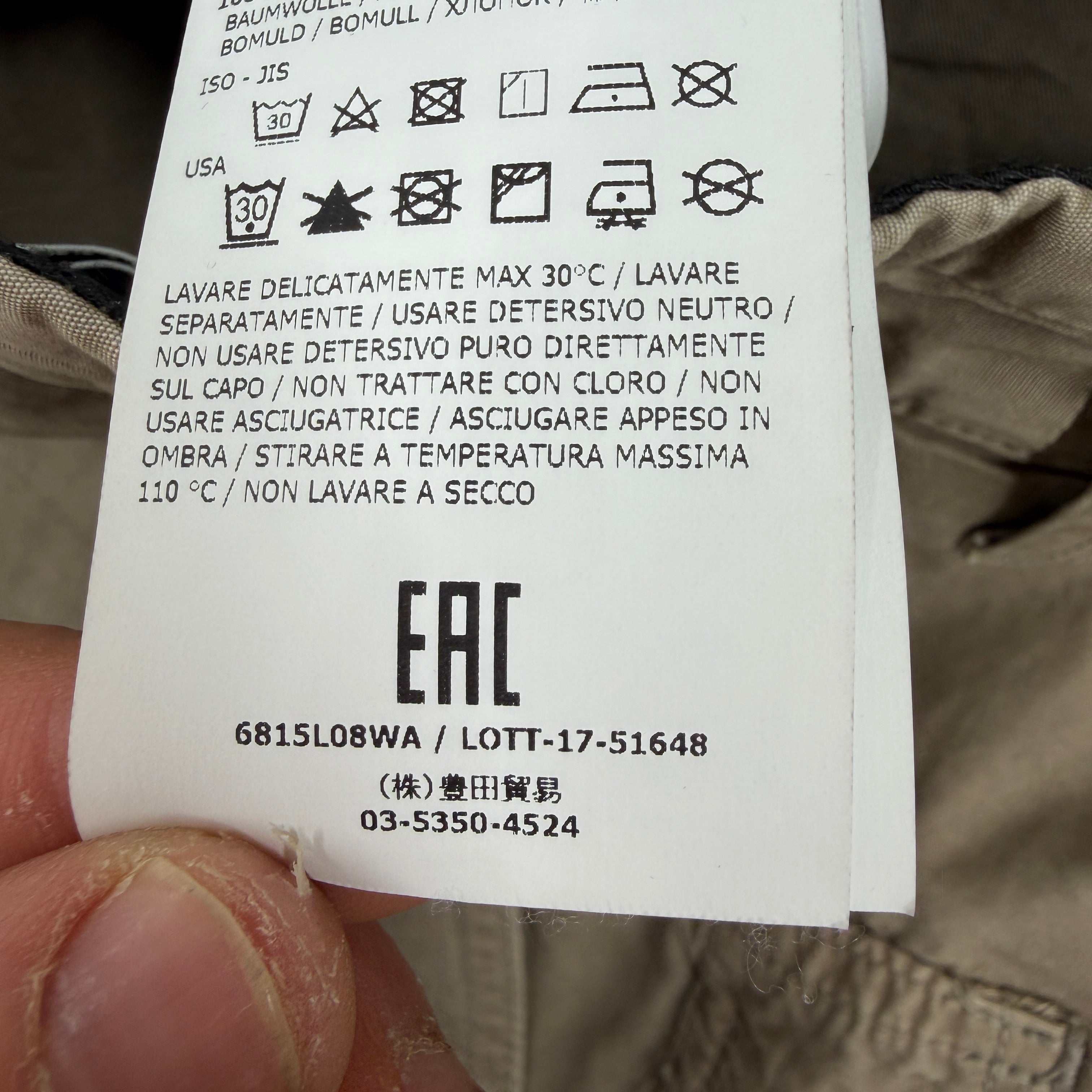 Stone Island Cotton Bermuda Shorts - W30