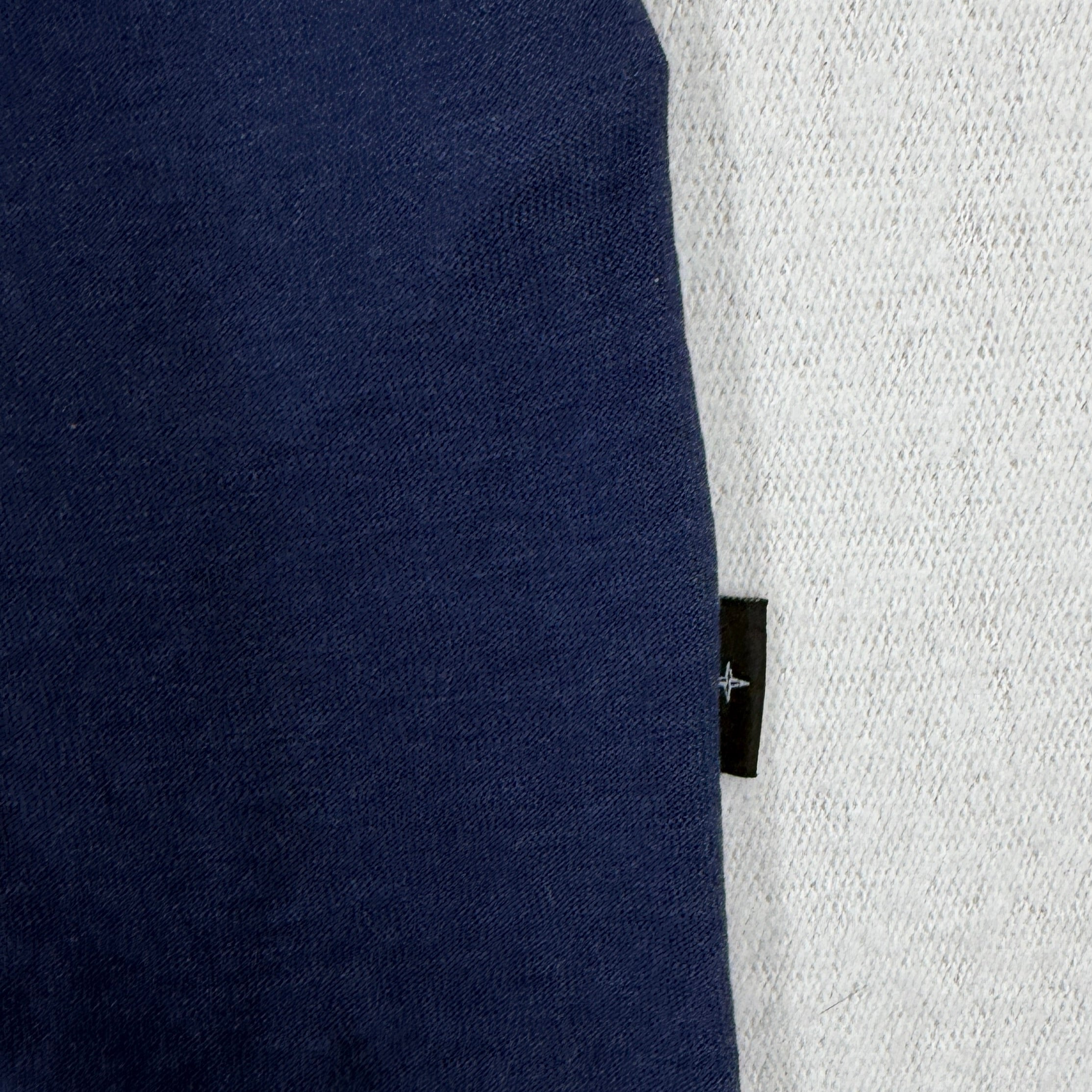 Stone Island Lightweight Cotton Knit Crewneck With Embroidered Star Logo - Medium