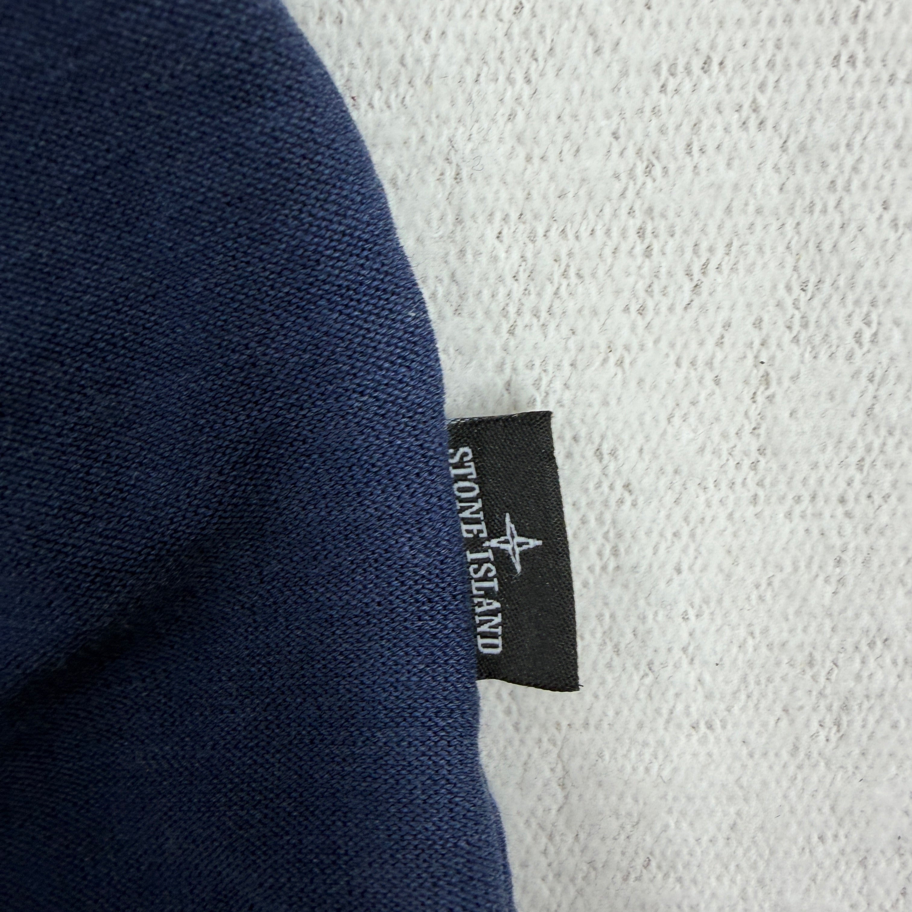 Stone Island Lightweight Cotton Knit Crewneck With Embroidered Star Logo - Medium