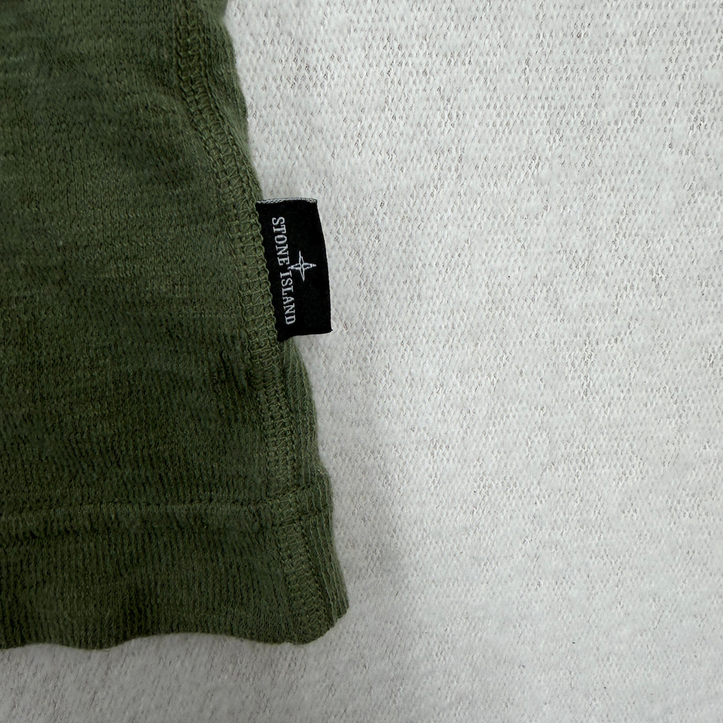 Stone Island T-Shirt With Star-Shaped Embroidery - Large