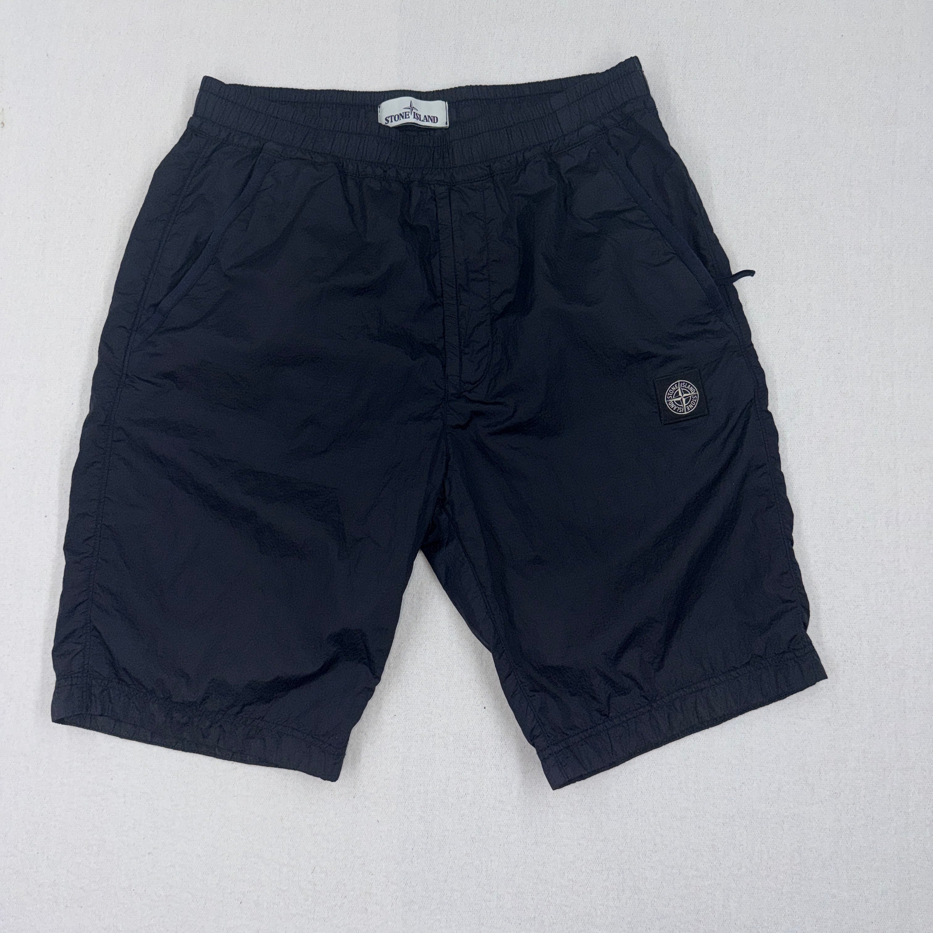 Stone Island Nylon Metal Ripstop Bermuda Shorts - Small