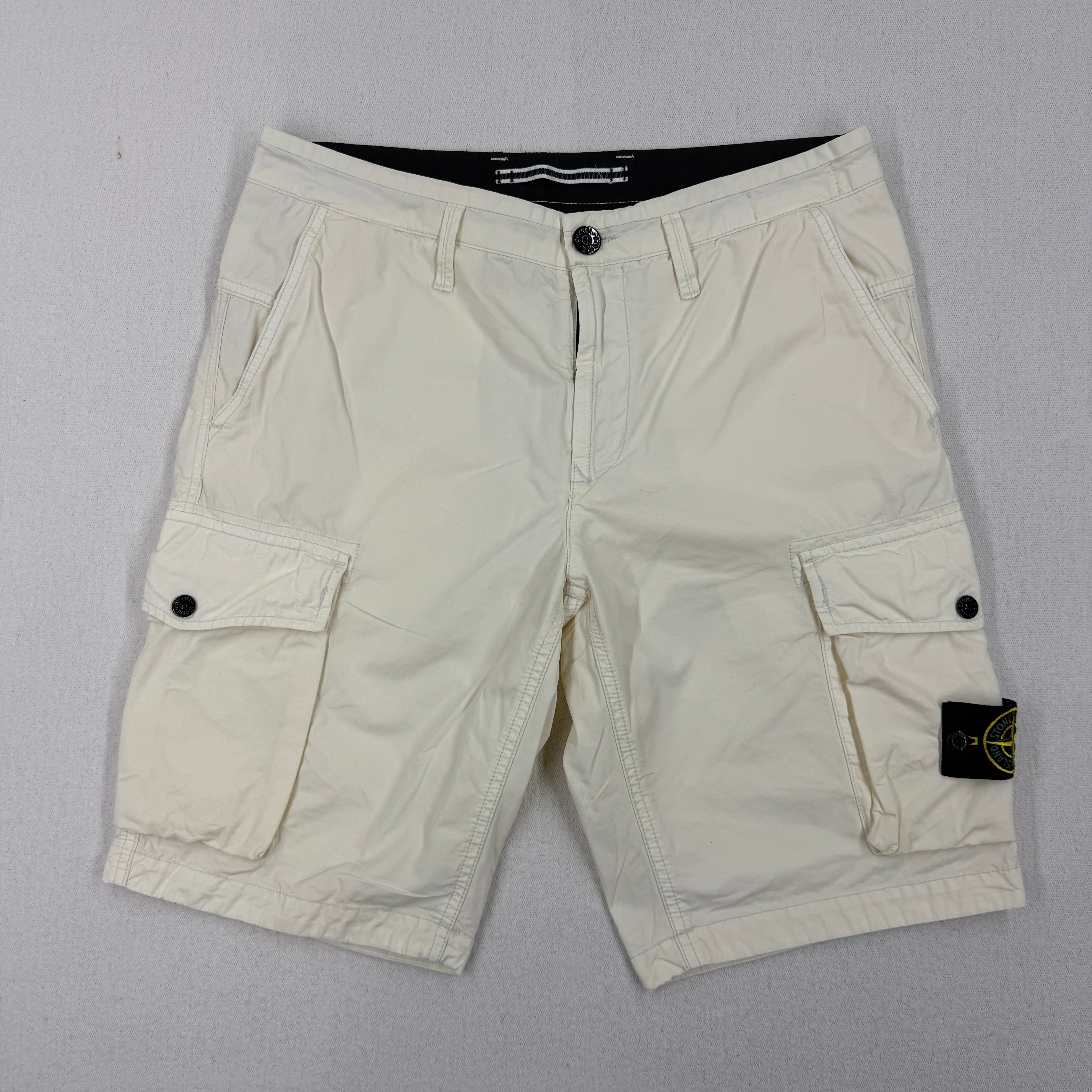 Stone Island Cotton Bermuda Shorts - W32