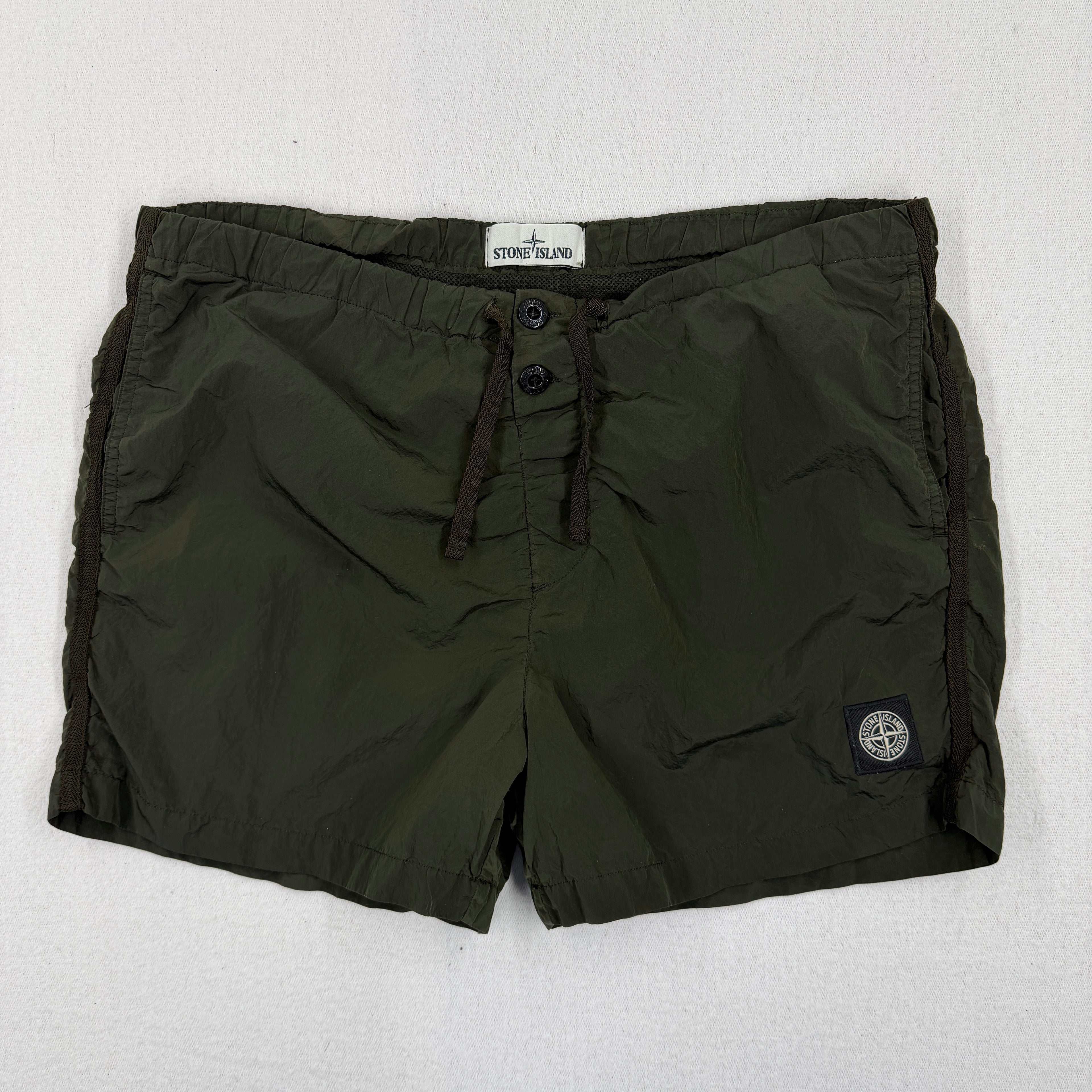 Stone Island Nylon Metal Swim Shorts  - Medium