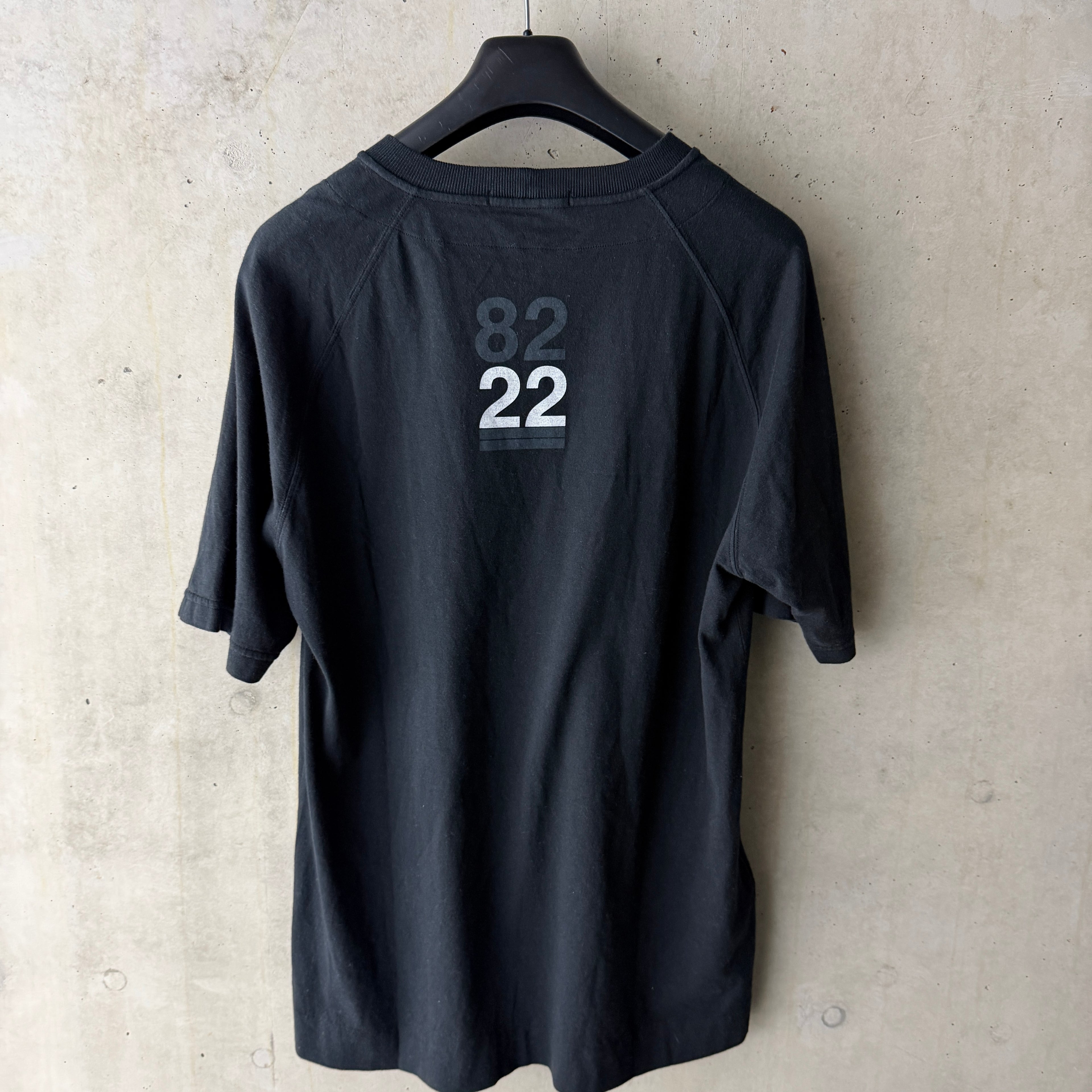 Stone Island 40th Anni 82/22 Black T-Shirt - Large