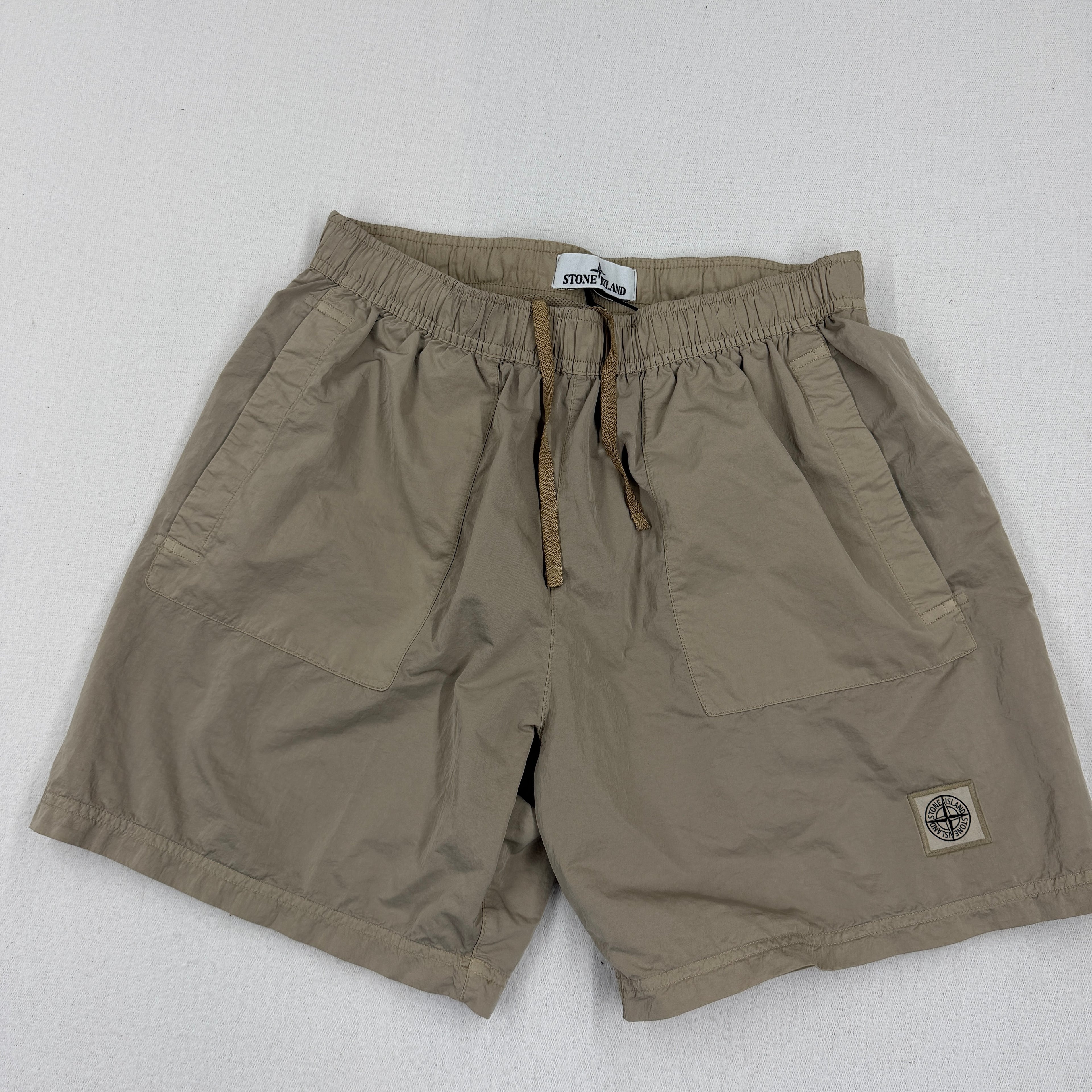 Stone Island Beach Shorts - Medium