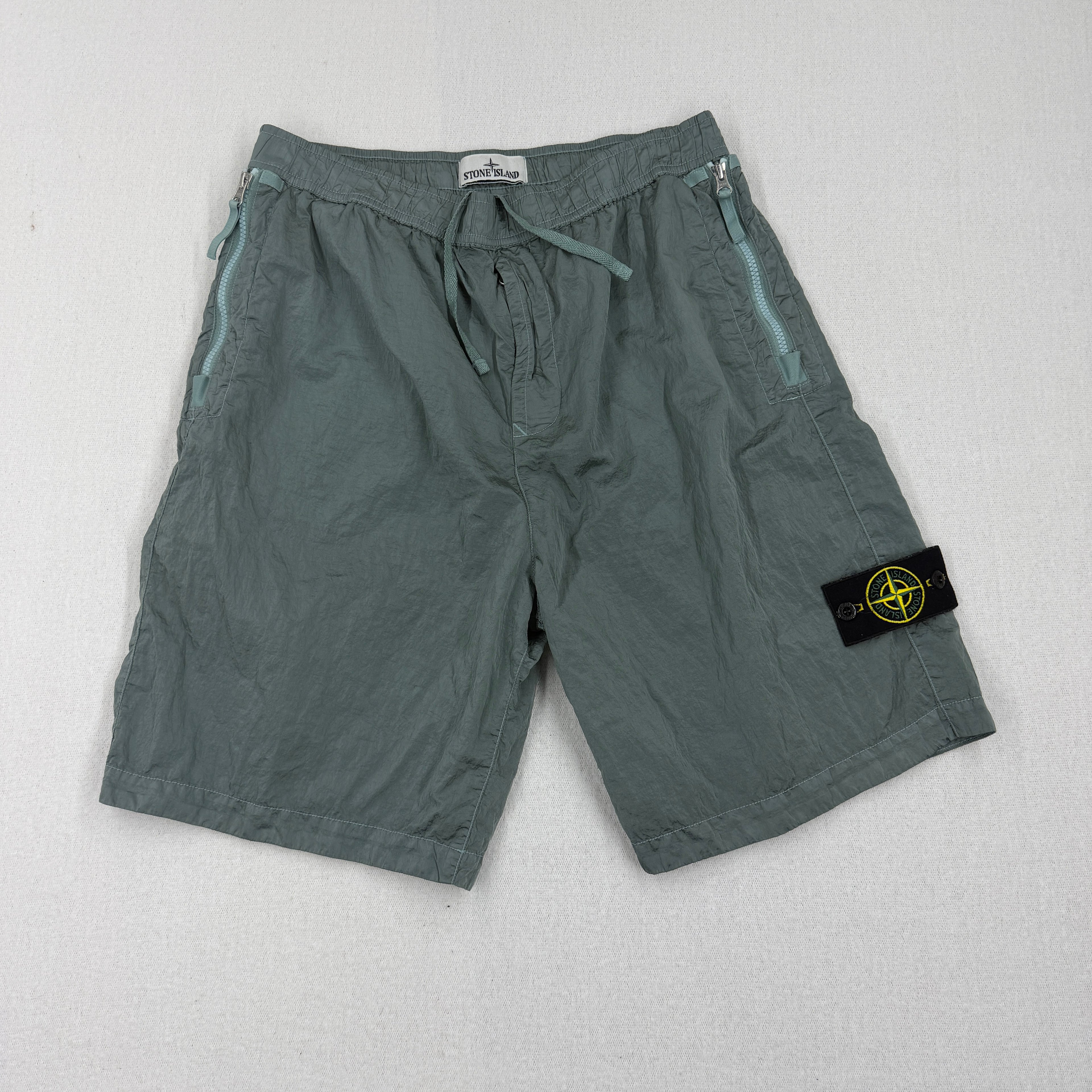 Stone Island Nylon Metal Bermuda Cargo Shorts - W32