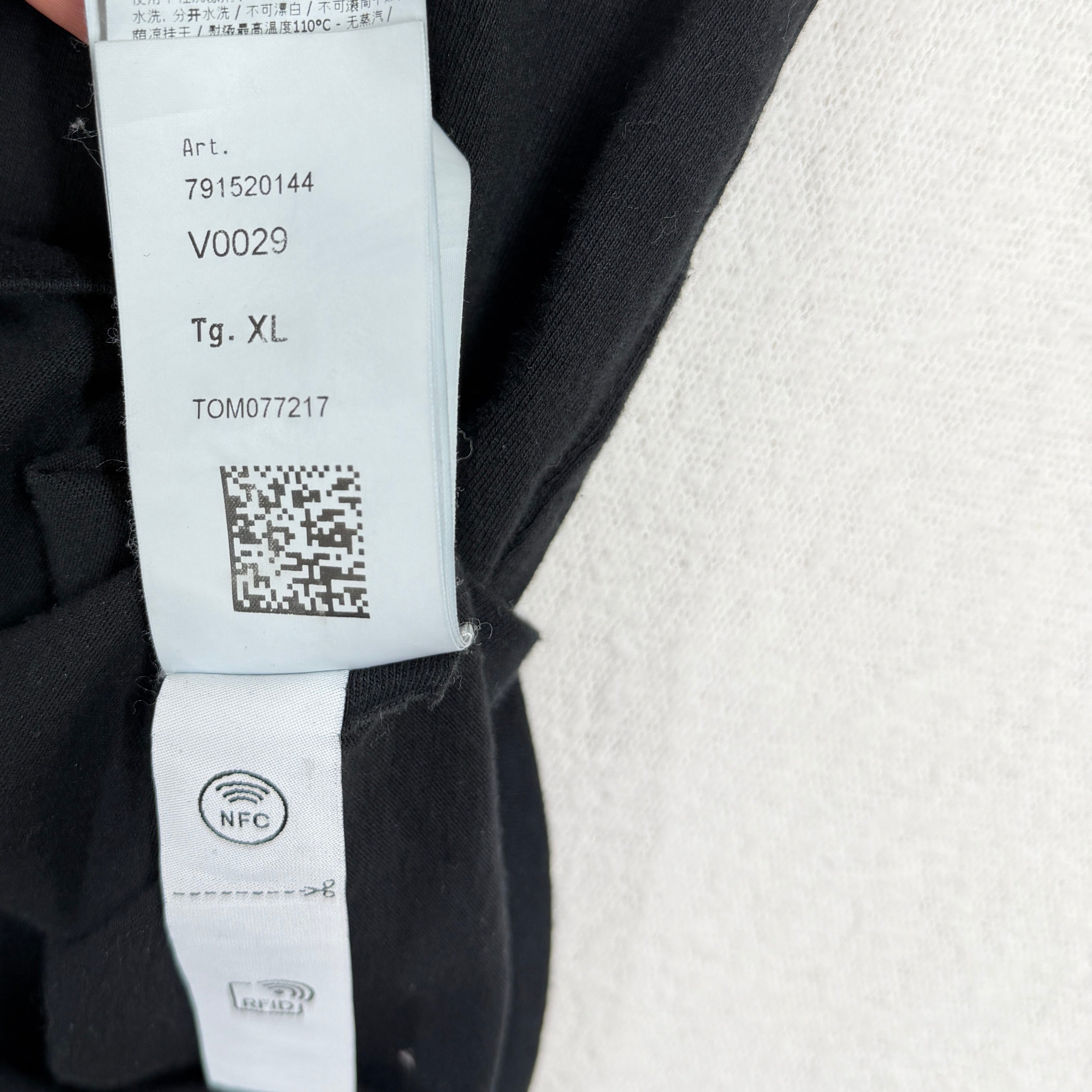 Stone Island Black Garment Dyed Short Sleeved T-Shirt - XL